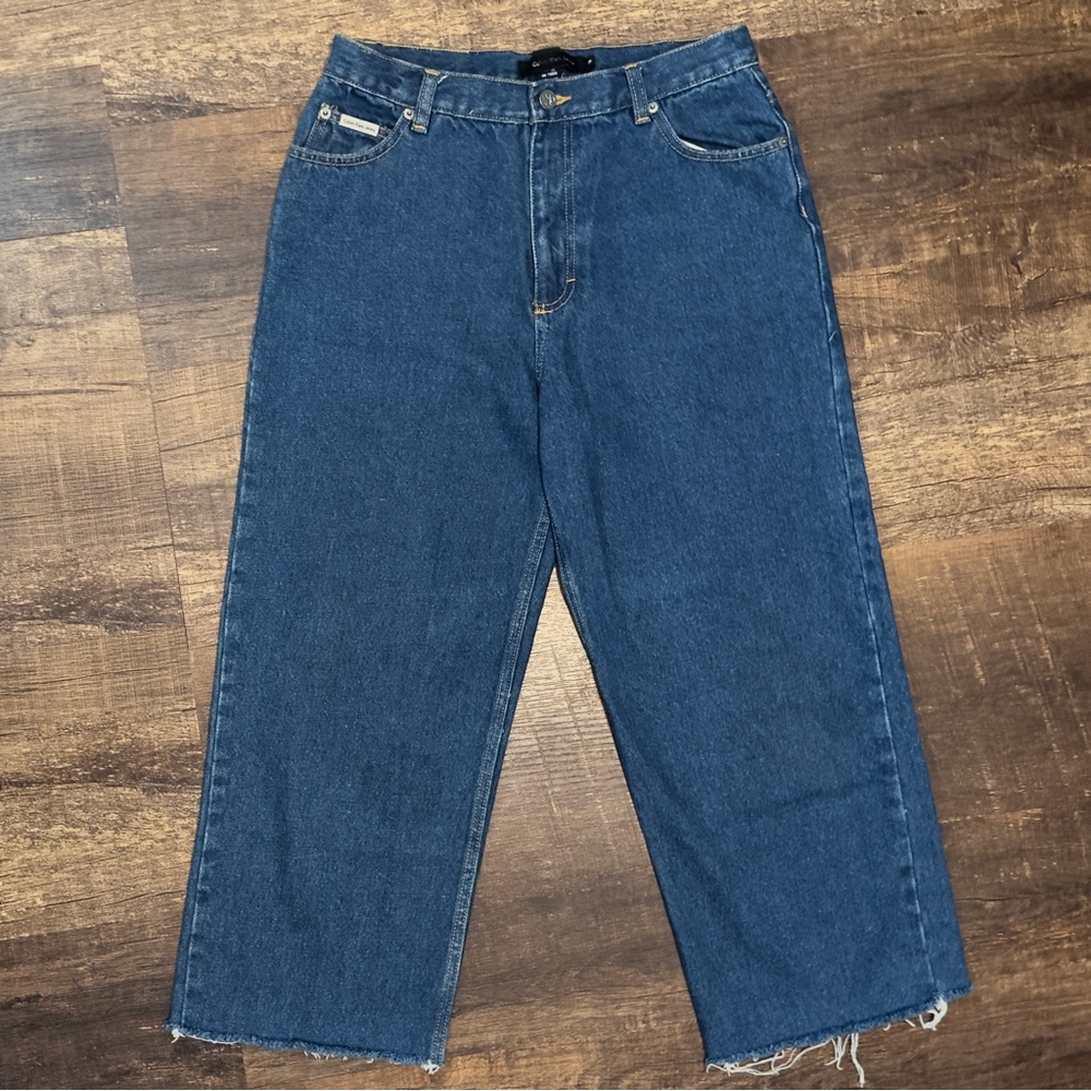 Calvin Klein wide leg jeans (^-^)